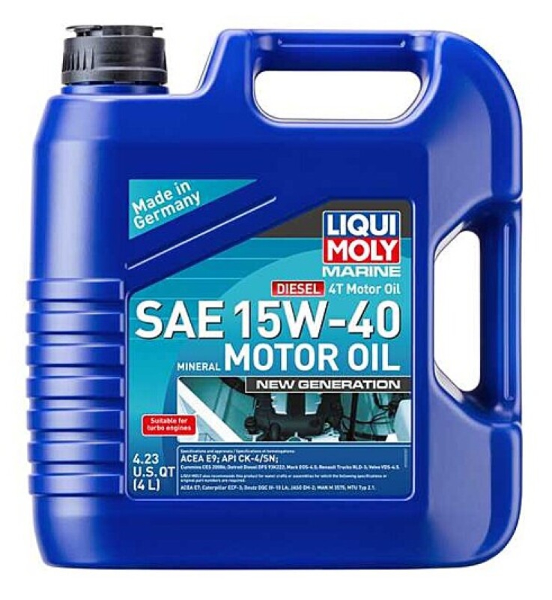 Picture of LIQUI MOLY LQM Motor Oil-Marine 4T - 22520