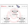 Picture of Brembo OE BRE Low Metallic Pads Brake Pads - P85162