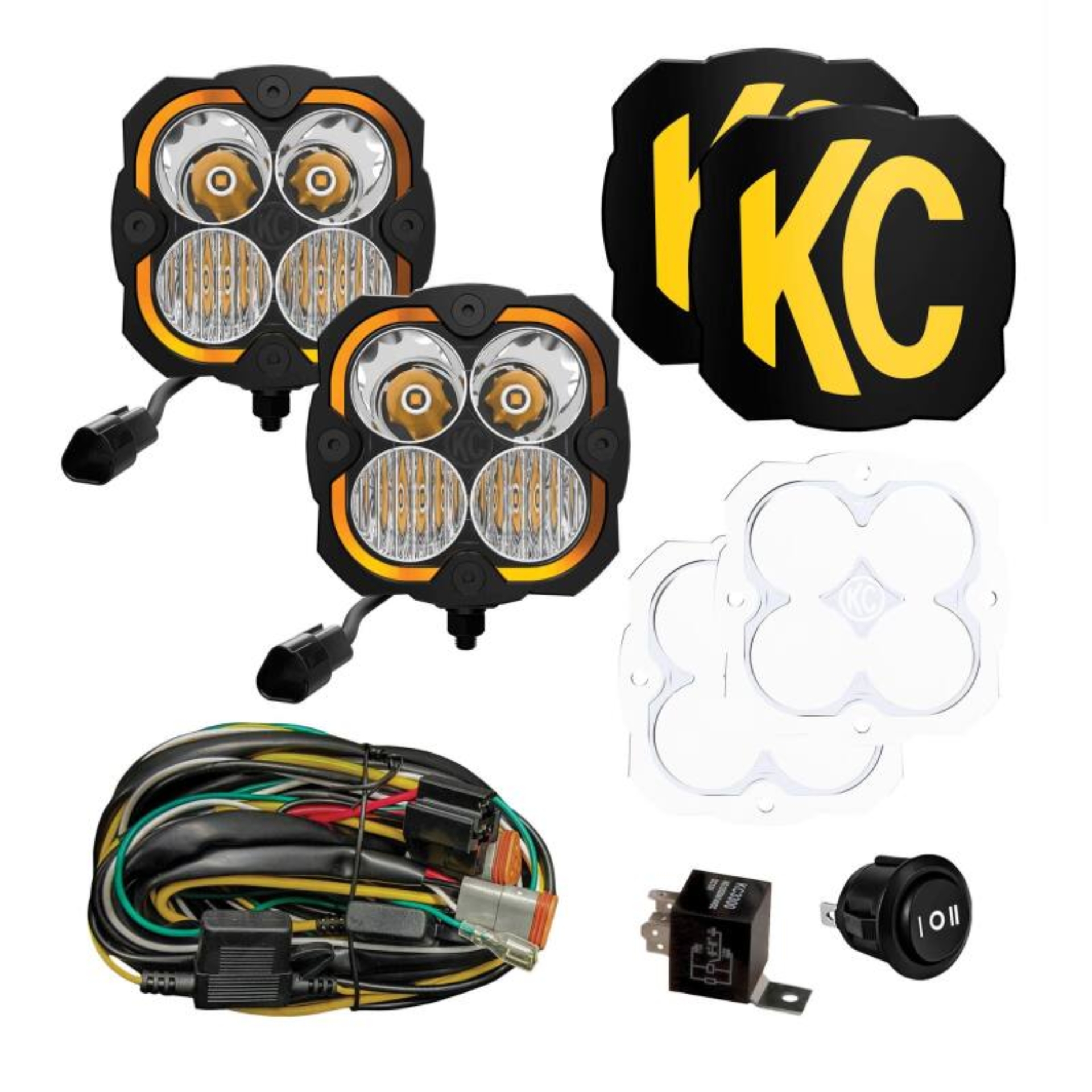 Picture of KC HiLiTES FLEX ERA 4 - 2-Light Master Kit