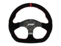 Picture of PRP Comp-R D-Shape Suede Steering Wheel - Red