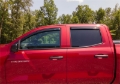 Picture of AVS 2023 Chevrolet Colorado In-Channel Ventvisor Low Profile Deflectors 4pc - Smoke