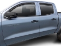 Picture of AVS 2023 Chevrolet Colorado In-Channel Ventvisor Low Profile Deflectors 4pc - Smoke