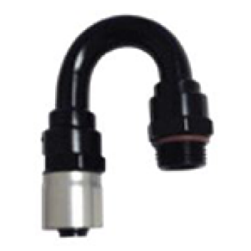 Picture of Fragola -10AN Male Rad Fitting 180 Degree Sport Crimp Hose End