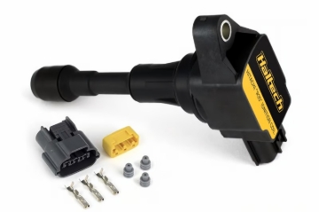 Picture of Haltech Hitachi R35 Ignition Coil w/Built-In Ignitor (Incl Plug & Pins)