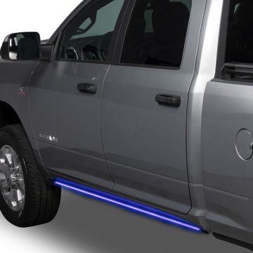 Picture of Putco 19-23 Dodge Ram E Blade Sideliner Blade Rocker Kit Red & Blue LEDs