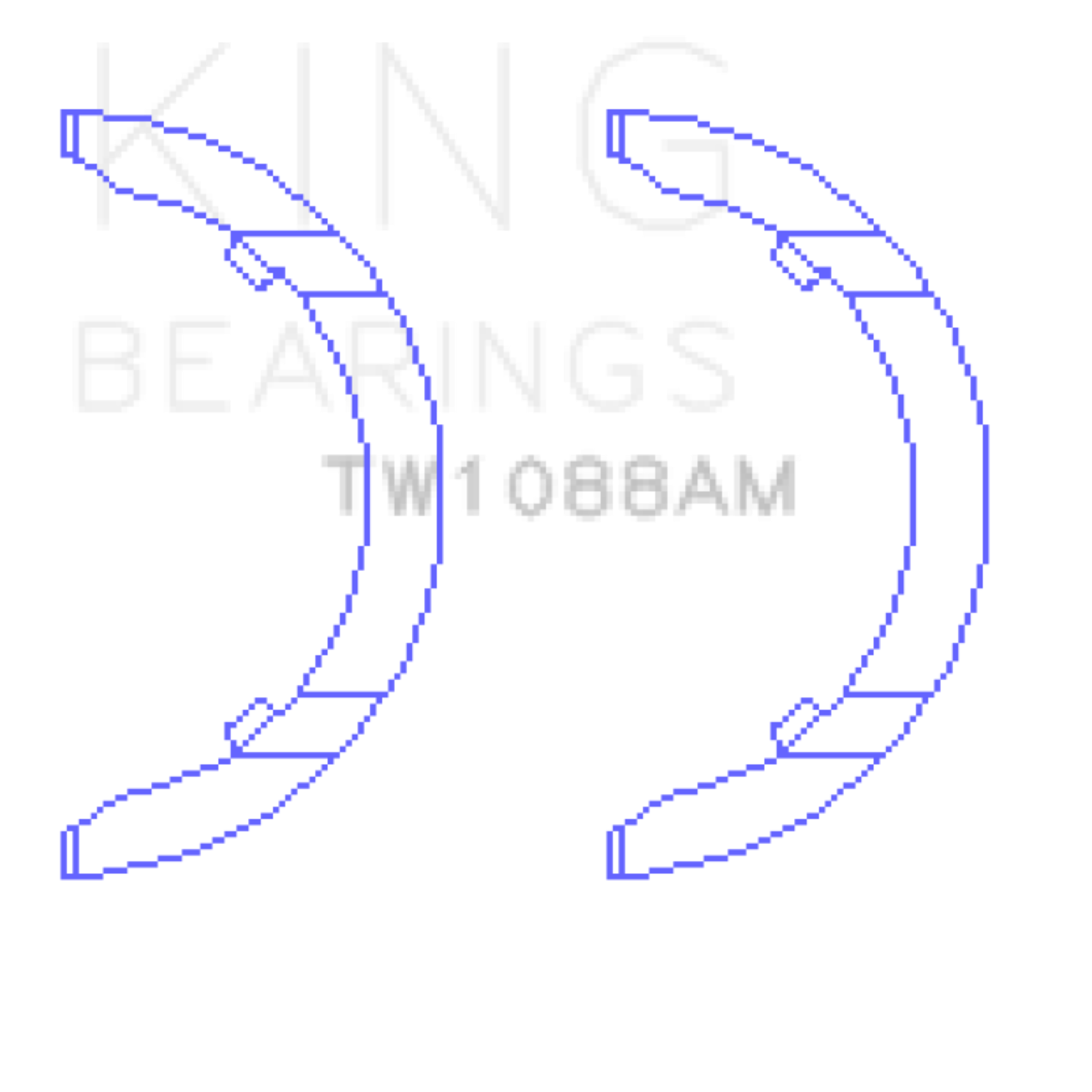 Picture of King Engine Bearings VW DKTA EA 888 GEN III Thrust Washer Set