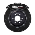 Picture of EBC Racing 13-22 Volkswagen Golf GTI MK7/MK8 2.0T Black Apollo-6 Front Left Caliper