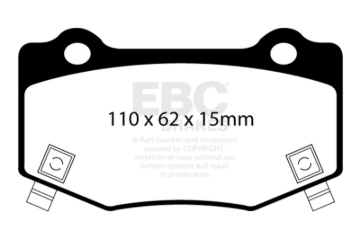 Picture of EBC SR-21 Brake Pad Sets - DP83023.15SR21