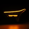 Picture of AlphaRex 22-23 Toyota Tundra NOVA-Series Headlights Black w/Amber DRL - Req 810029 OR 810030