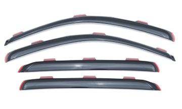 Picture of Lund 19-23 Dodge Ram 1500 Crew Cab Ventvisor Elite - Blue Grey (4 Pc.)