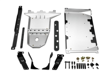 Picture of Rugged Ridge 18-23 Jeep Wrangler JLU 4dr Alum. Skid Plate for Engine/Trans - Tex. Blk