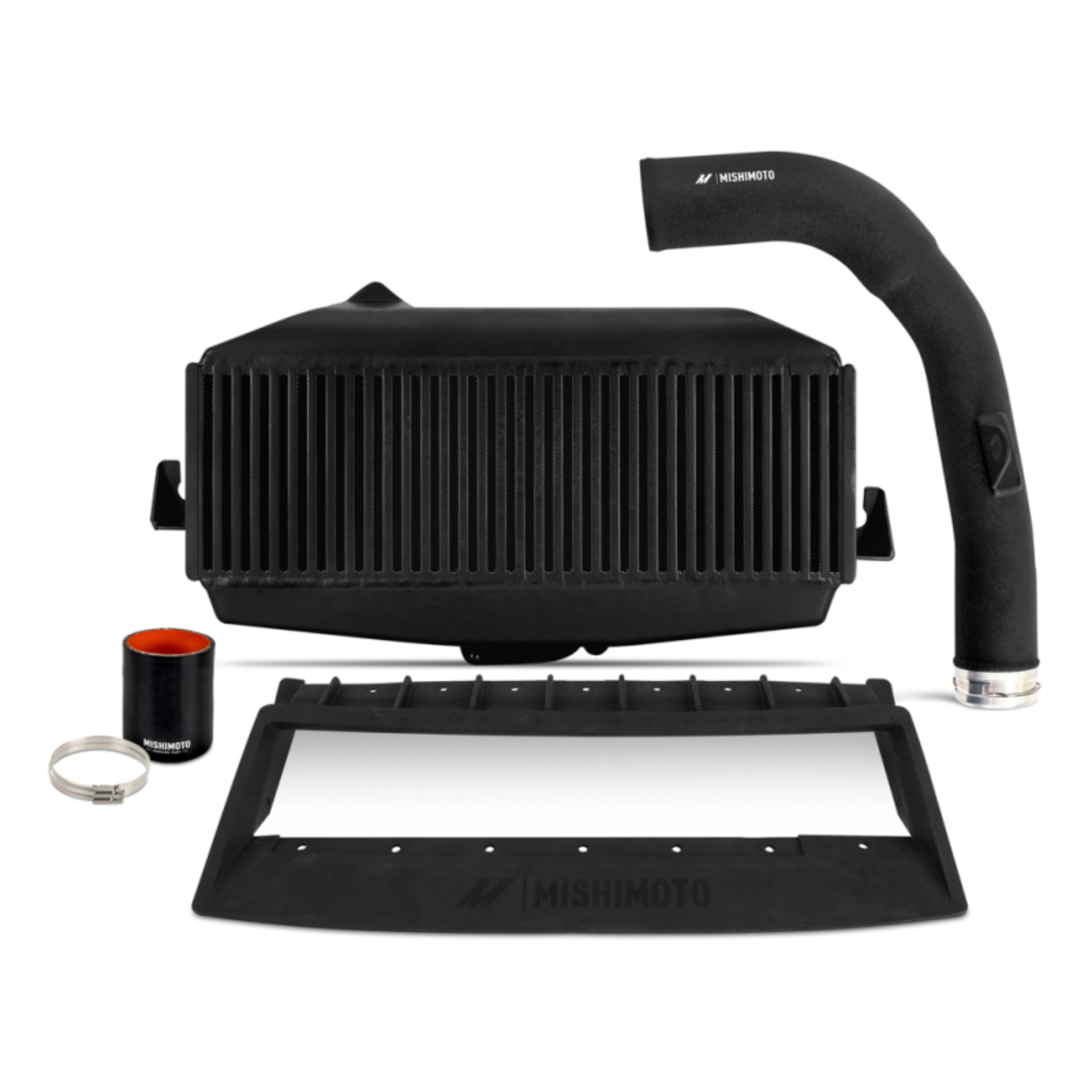 Picture of Mishimoto 22+ WRX TMIC Kit Black Core Black Pipes