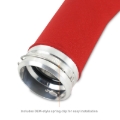 Picture of Mishimoto 2022+ Subaru WRX Charge Pipe - Wrinkle Red