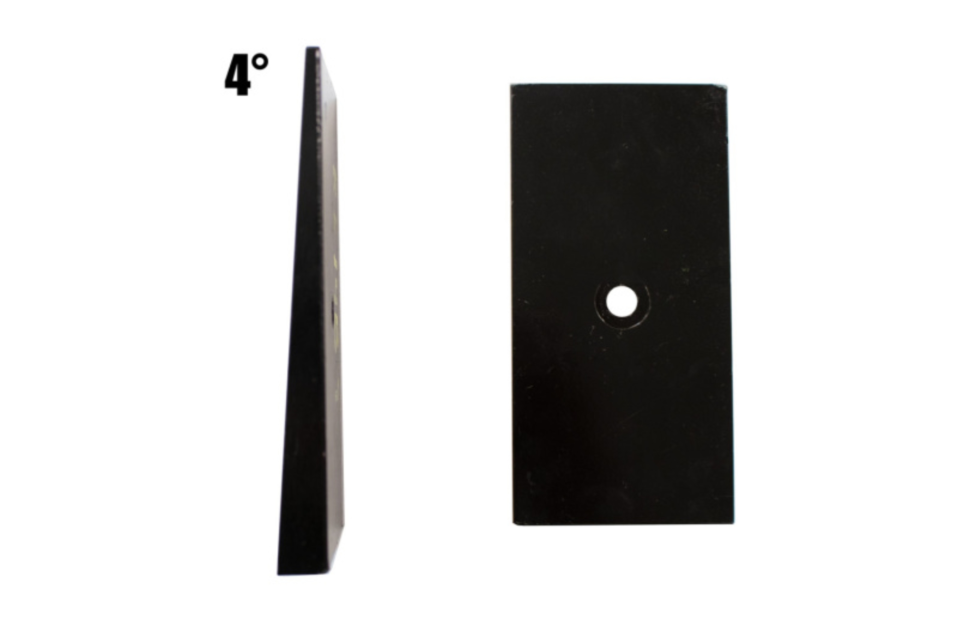 Picture of Fishbone Offroad Universal 4in Leaf Spring Shim - Black