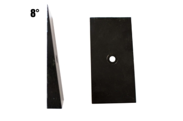 Picture of Fishbone Offroad Universal 8in Leaf Spring Shim - Black