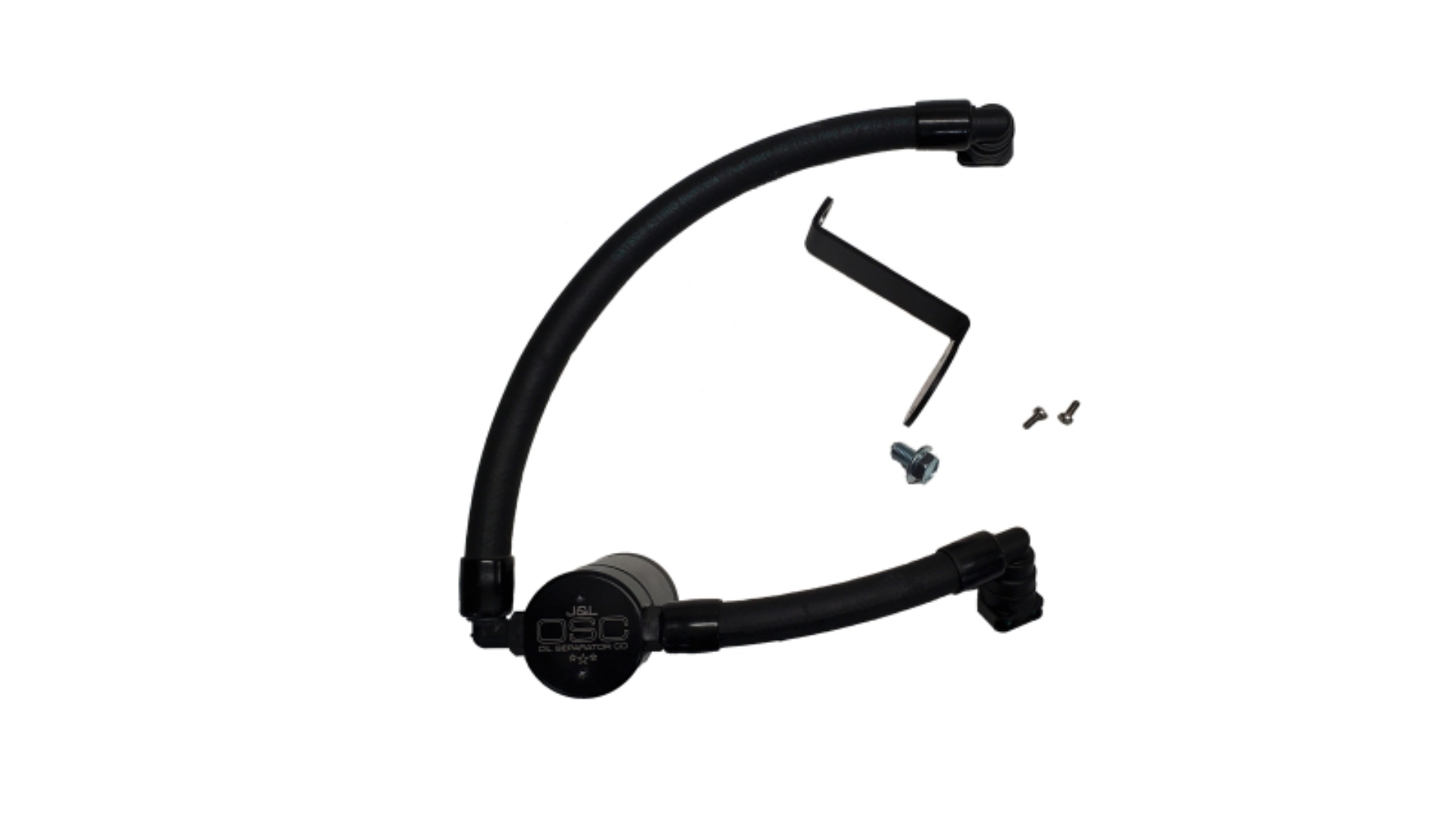Picture of J&L 17-20 Lincoln Continental/MKZ 3.0L EcoBoost Passenger Side Oil Separator 3.0 - Black Anodized
