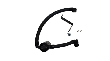 Picture of J&L 17-20 Lincoln Continental/MKZ 3.0L EcoBoost Passenger Side Oil Separator 3.0 - Black Anodized