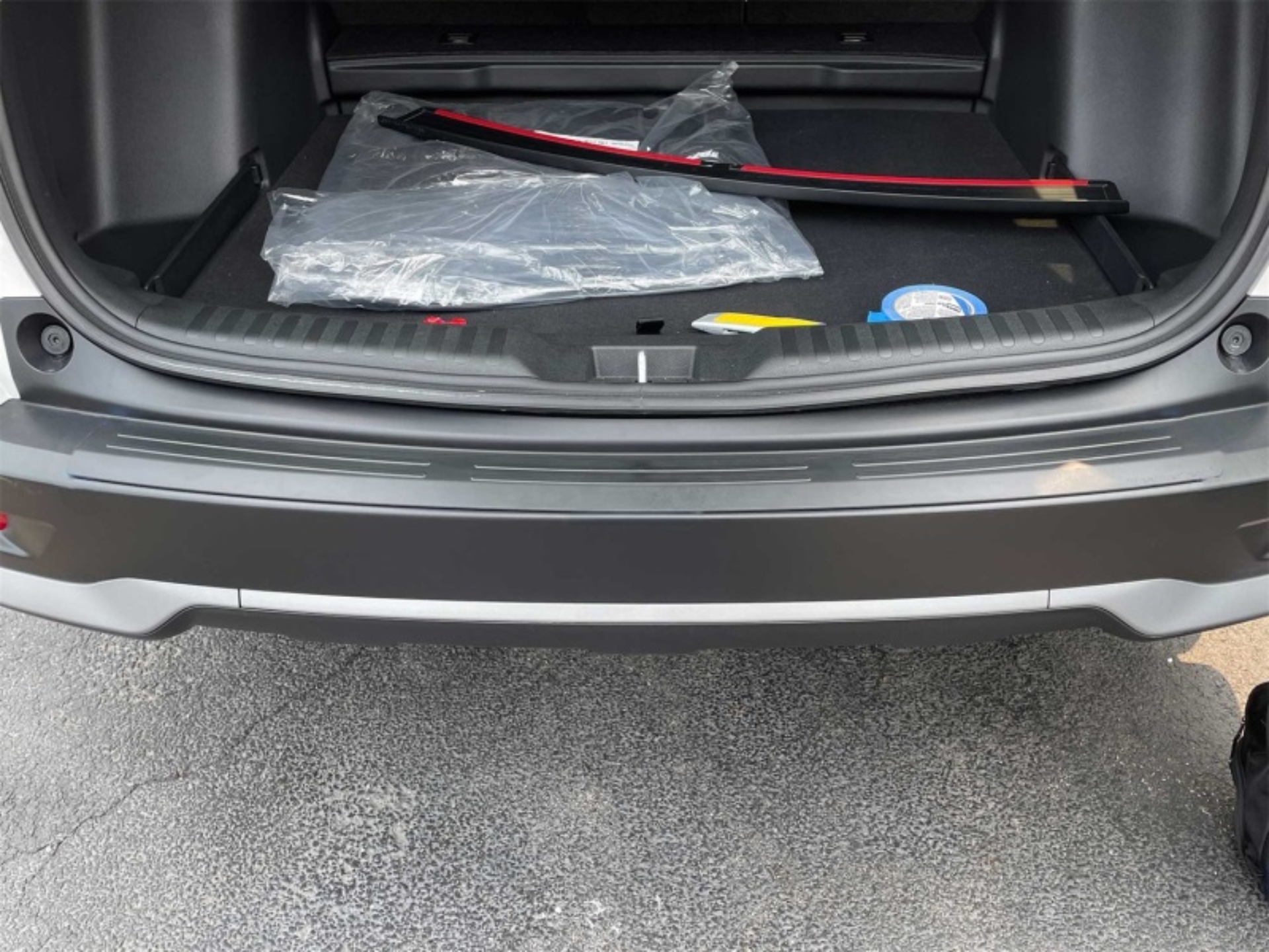 Picture of WeatherTech 17-22 Honda CR-V (Incl. 20-22 Hybrid) BumperTopper - Black