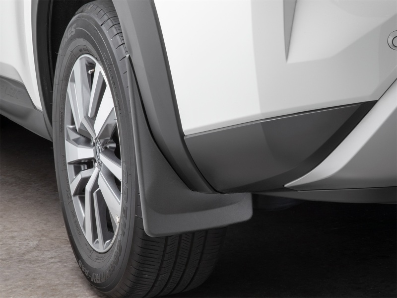 Picture of WeatherTech 22-23 Nissan Pathfinder Rear No Drill MudFlaps - Black