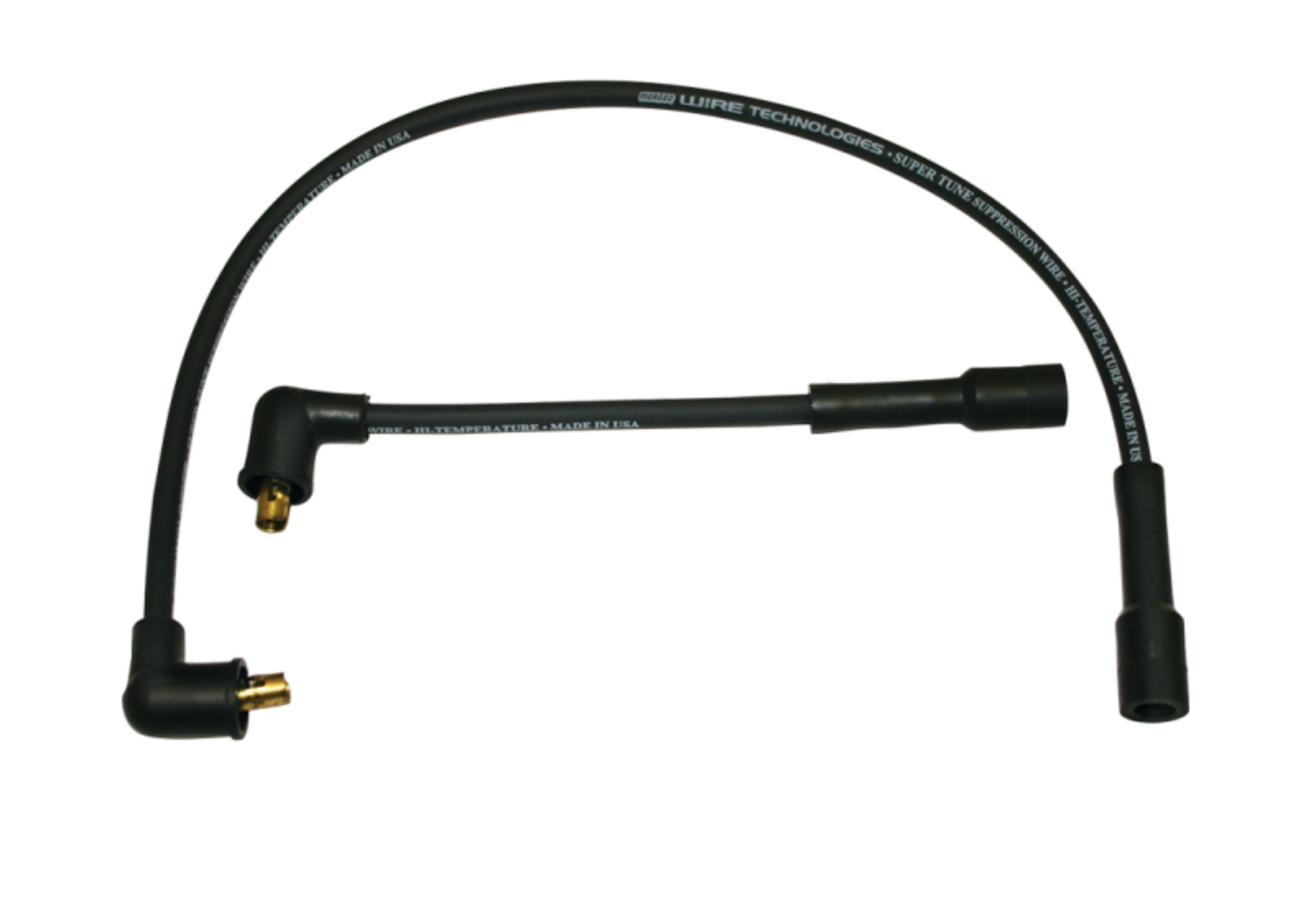Picture of Moroso 85-96 Harley-Davidson FLT/FLHT/FLHR/FLTR/FLHS Suppression Core Wire Set - Black