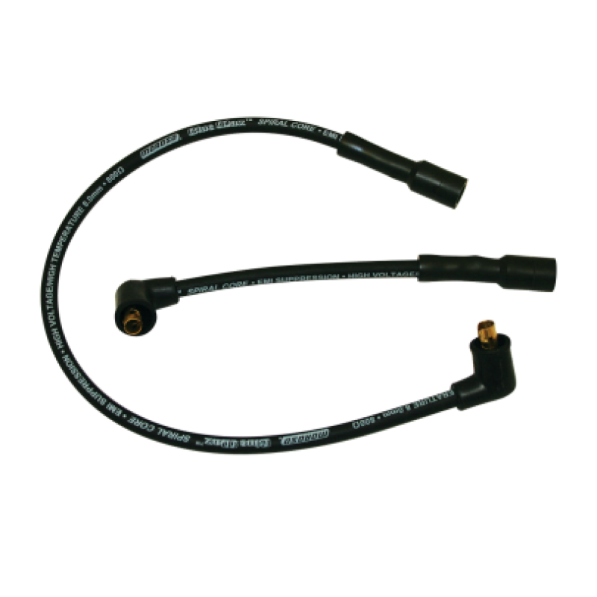 Picture of Moroso 85-96 Harley-Davidson FLT/FLHT/FLHR/FLTR/FLHS Spiral Core Wire Set - Black