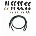 Picture of Moroso 78-15 Harley-Davidson Universal Suppression Core Wire Set - Black