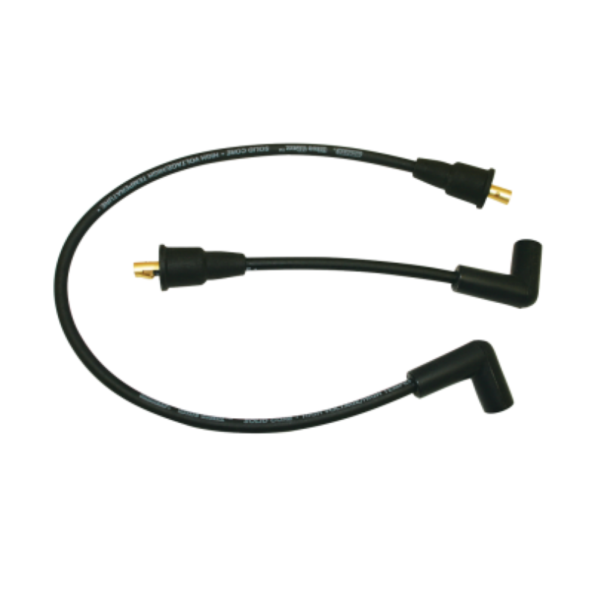 Picture of Moroso 71-78 Harley-Davidson XL Solid Stainless Core Wire Set - Black