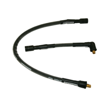 Picture of Moroso 86-03 Harley-Davidson XL (Except XL 1200S) Sleeved Ultra 40 Wire Set - Black