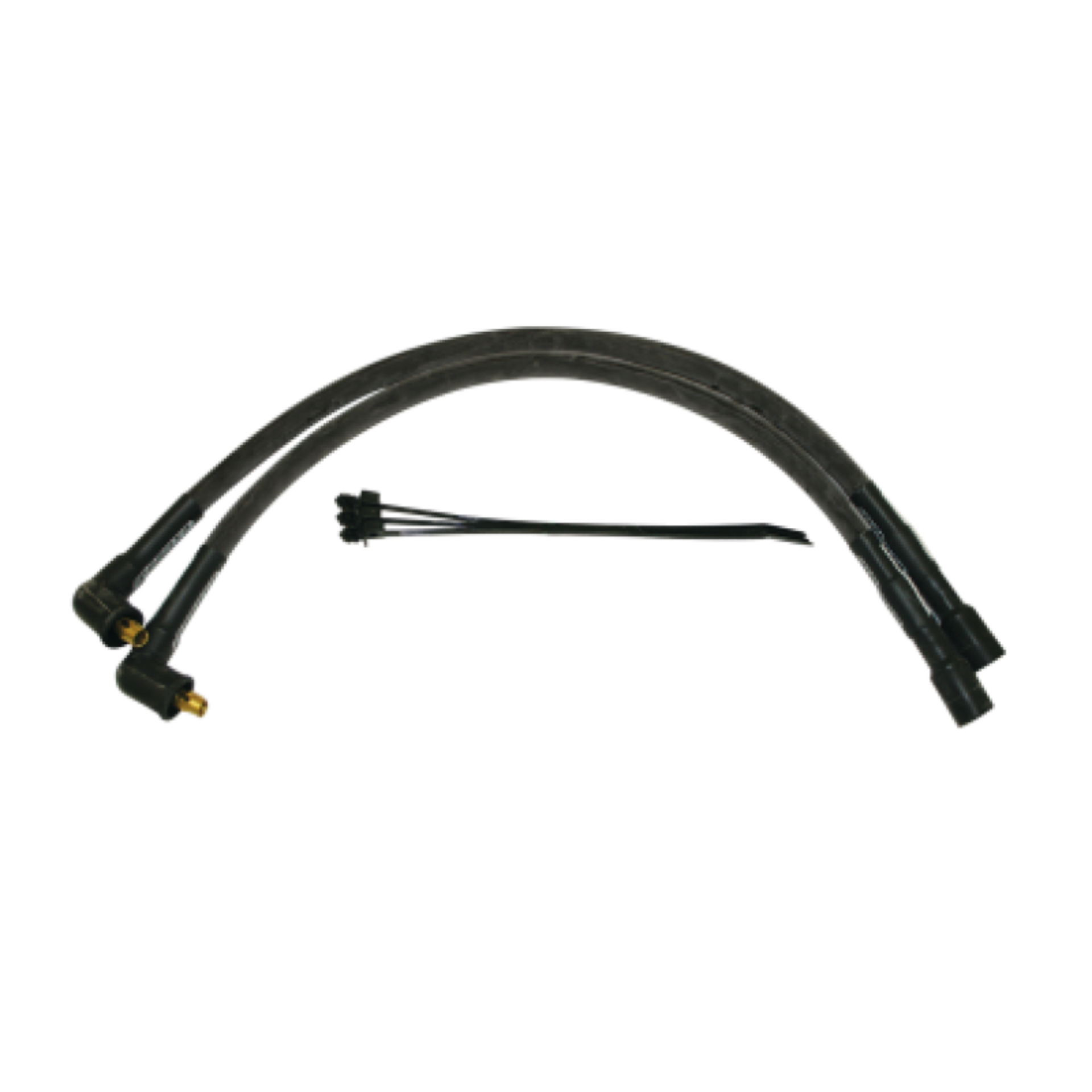 Picture of Moroso 97-98 Harley-Davidson FLT/FLHT/FLHR/FLTR Sleeved Ultra 40 Wire Set - Black