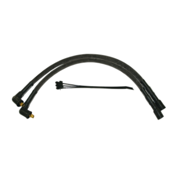 Picture of Moroso 97-98 Harley-Davidson FLT/FLHT/FLHR/FLTR Sleeved Ultra 40 Wire Set - Black