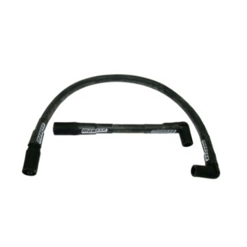 Picture of Moroso 99-15 Harley-Davidson FXD/FXDWG Sleeved Ultra 40 Wire Set - Black