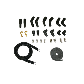 Picture of Moroso 78-15 Harley-Davidson Universal Kit Sleeved Ultra 40 Wire Set - Black