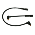 Picture of Moroso 85-96 Harley-Davidson FLT/FLHT/FLHR/FLTR/FLHS Ultra 40 Wire Set - Black
