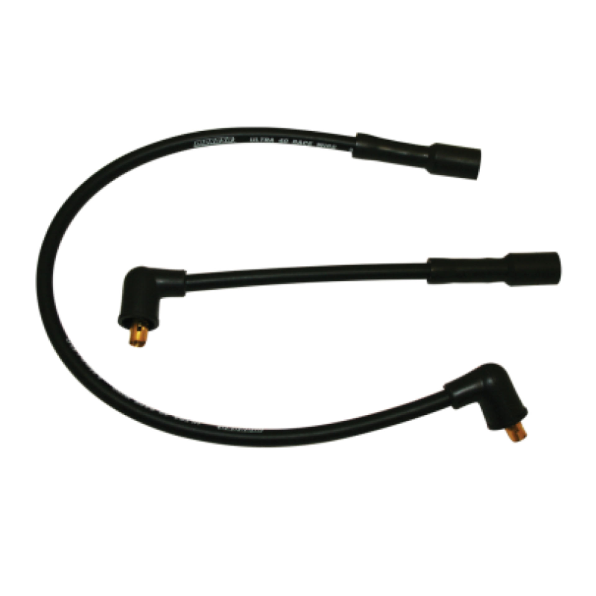 Picture of Moroso 85-96 Harley-Davidson FLT/FLHT/FLHR/FLTR/FLHS Ultra 40 Wire Set - Black