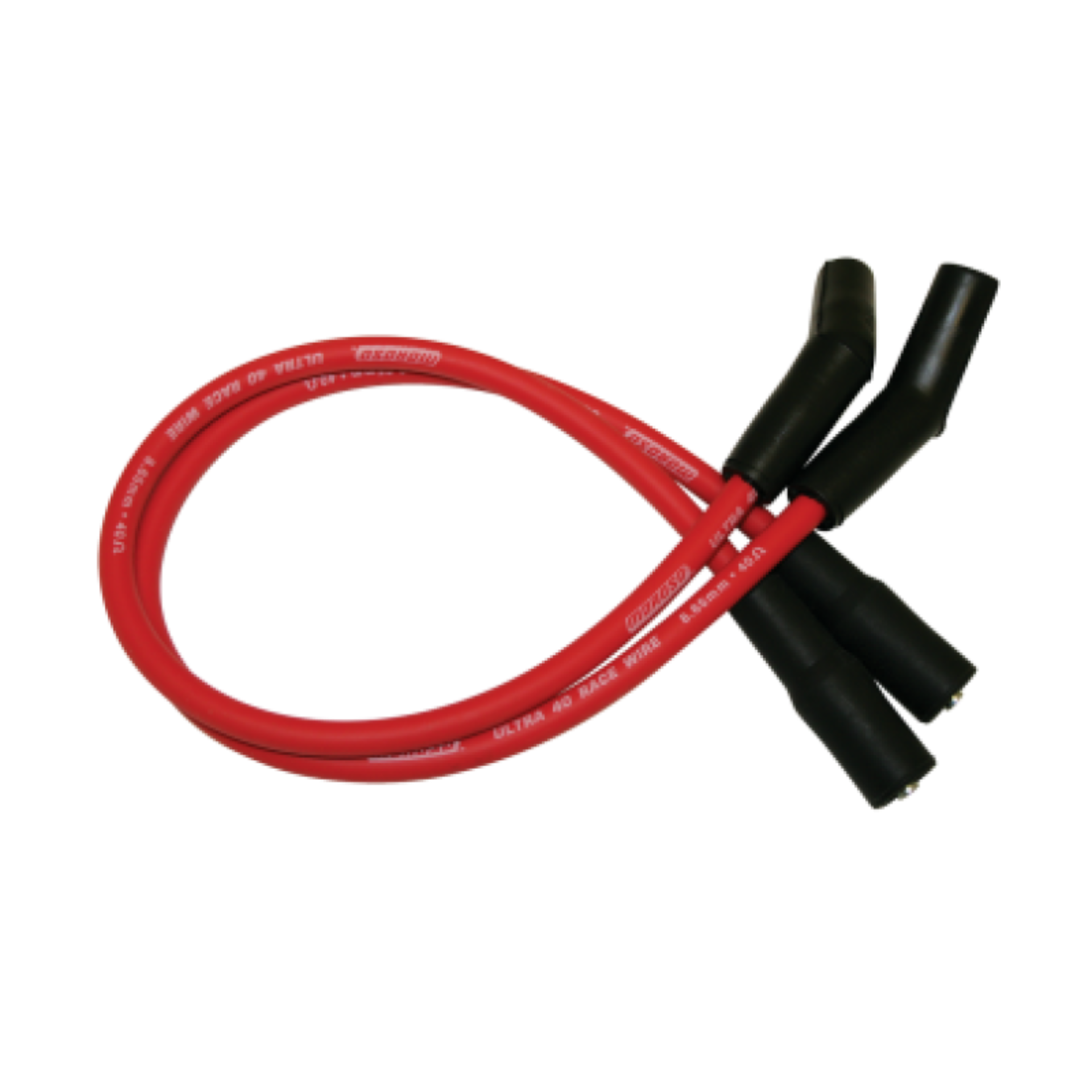 Picture of Moroso 99-08 Harley-Davidson FLT/FLHT/FLHR/FLTR Ultra 40 Wire Set - Red
