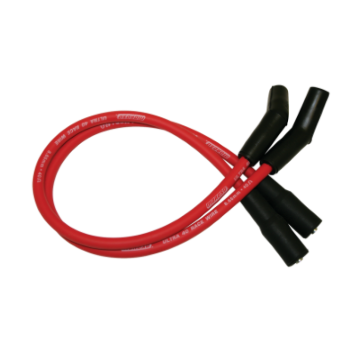 Picture of Moroso 99-08 Harley-Davidson FLT/FLHT/FLHR/FLTR Ultra 40 Wire Set - Red