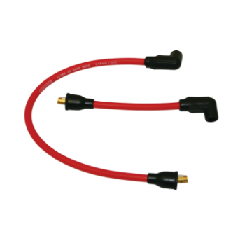 Picture of Moroso Harley-Davidson 80-84 FL/FXST / 84-89 FLST / 91-98 FXD Ultra 40 Wire Set - Red
