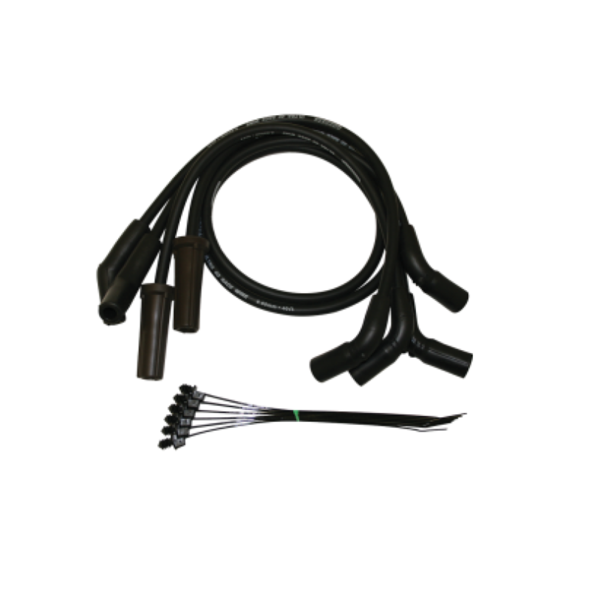 Picture of Moroso Harley-Davidson Milwaukee 8.65 Spiral Core Wire Set - Black