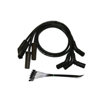 Picture of Moroso Harley-Davidson Milwaukee 8.65 Spiral Core Wire Set - Black