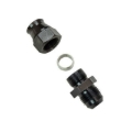 Picture of Moroso Aluminum Fitting Adapter 8AN Male to 1/2in Tube Compression - Black