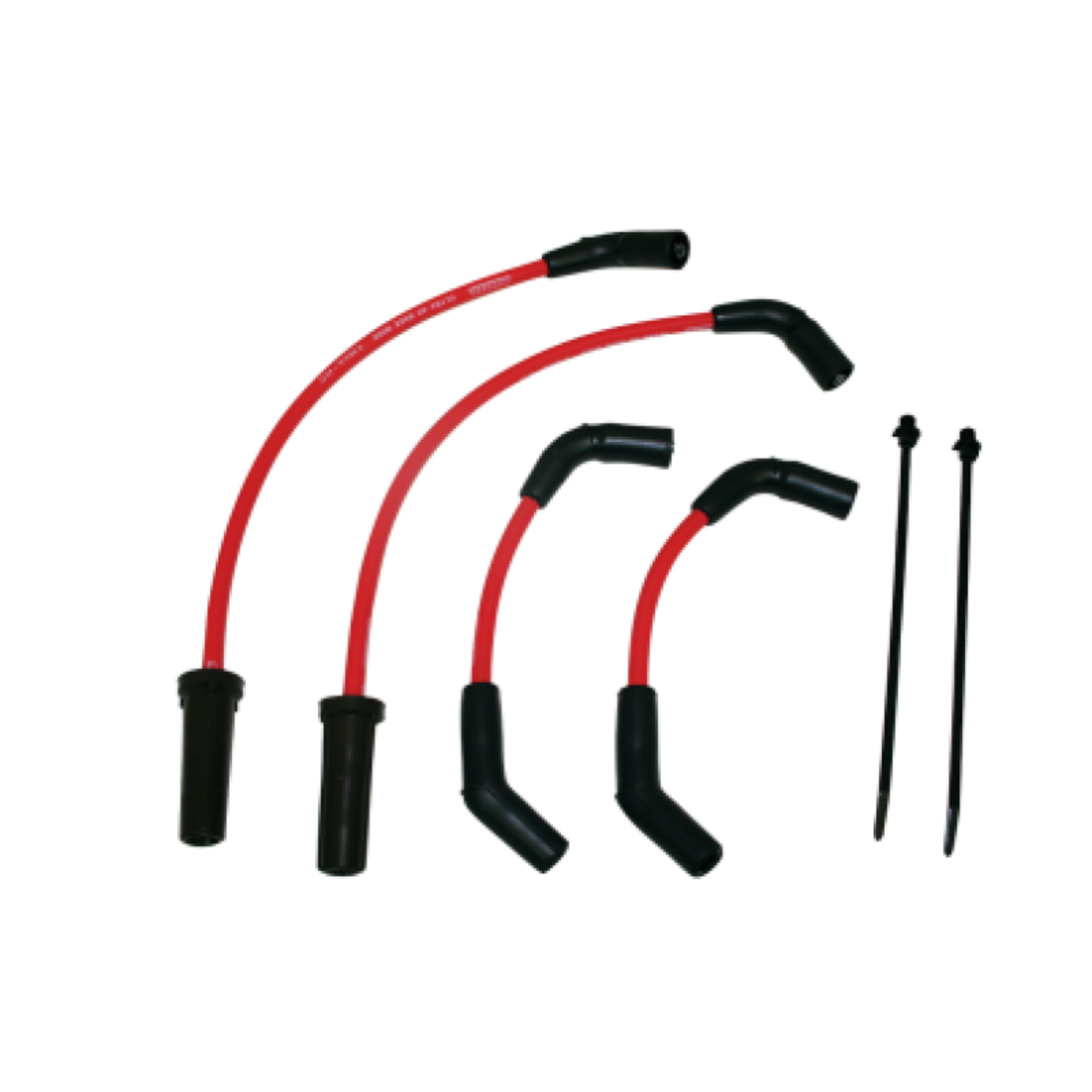 Picture of Moroso 2018+ Harley-Davidson Milwaukee 8 Softail Ultra 40 Wire Set - Red
