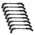 Picture of Moroso BBC w/LS Coils Ultra 40 Wire Set - Black (For 72401 Coil Brackets w/GM Cast 632 Covers)