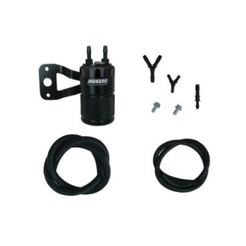Picture of Moroso Harley-Davidson Twin Cam (w/Vance & Hines VO2 Air Cleaner Excl VO2 90) Air Oil Separator -Blk