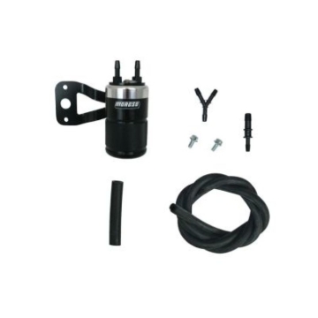 Picture of Moroso Harley-Davidson Twin Cam (w/Ss Teardrop Air Cleaner) Air Oil Separator - Black & Polished