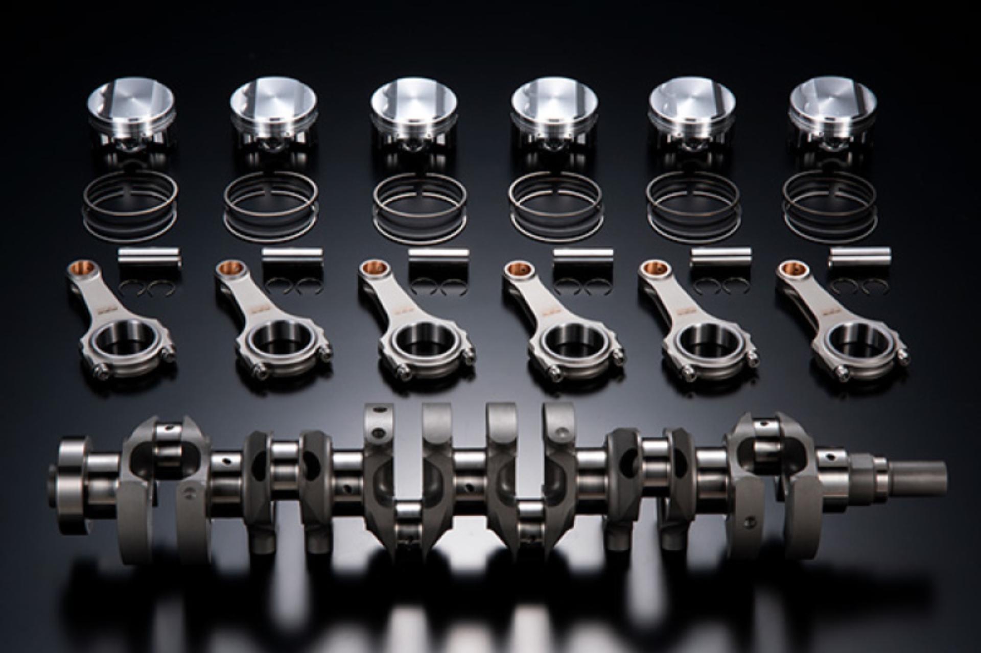 Picture of HKS BCD Piston Kit RB26 2.8L 86.5