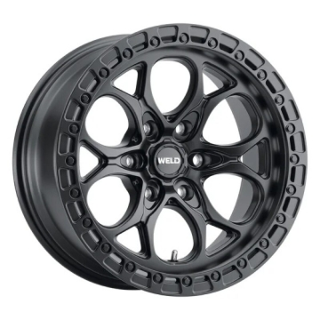 Picture of Weld Off-Road W108 17X9 Ledge 6x139.7 ET-12 BS 4.50 Satin Black - 106.1
