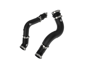 Picture of aFe BladeRunner Aluminum Hot and Cold Charge Pipe Kit Black RAM Diesel Trucks 19-23 L6-6.7L (td)