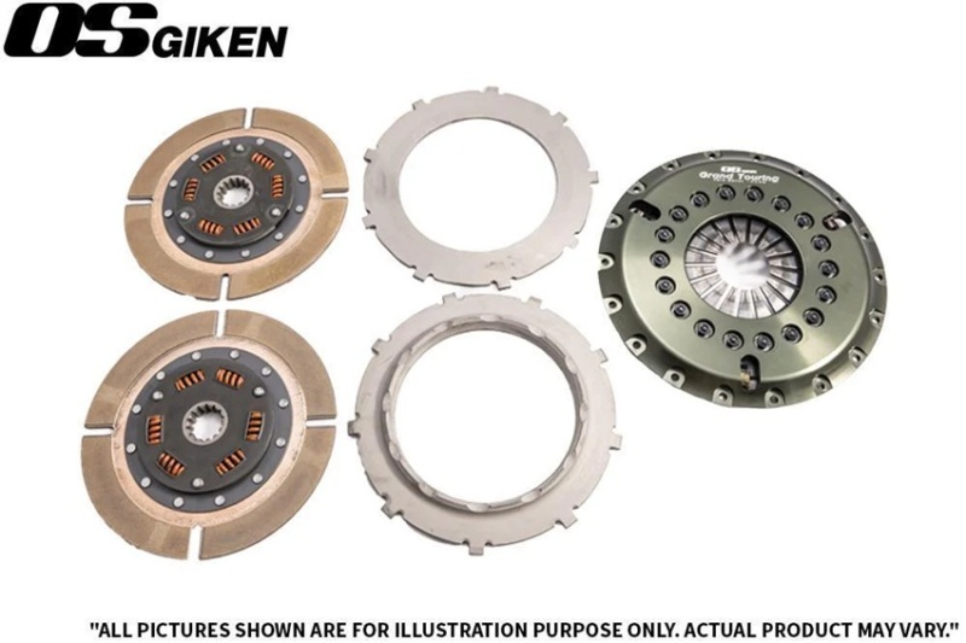 Picture of OS Giken BMW E92 M3 Twin Plate Clutch Overhaul Kit A