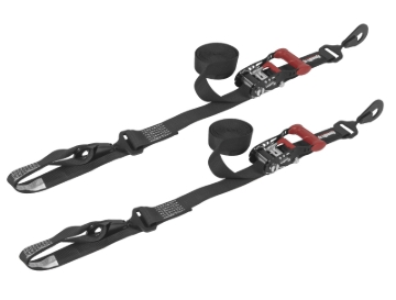 Picture of SpeedStrap 1 1/2In x 10Ft Ratchet Tie-Down w/ Soft-Tie (2 Pack) - Black