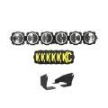 Picture of KC HiLiTES 2022+ Polaris RZR Pro XP 39in. Pro6 Gravity LED 6-Light 120w Combo Beam